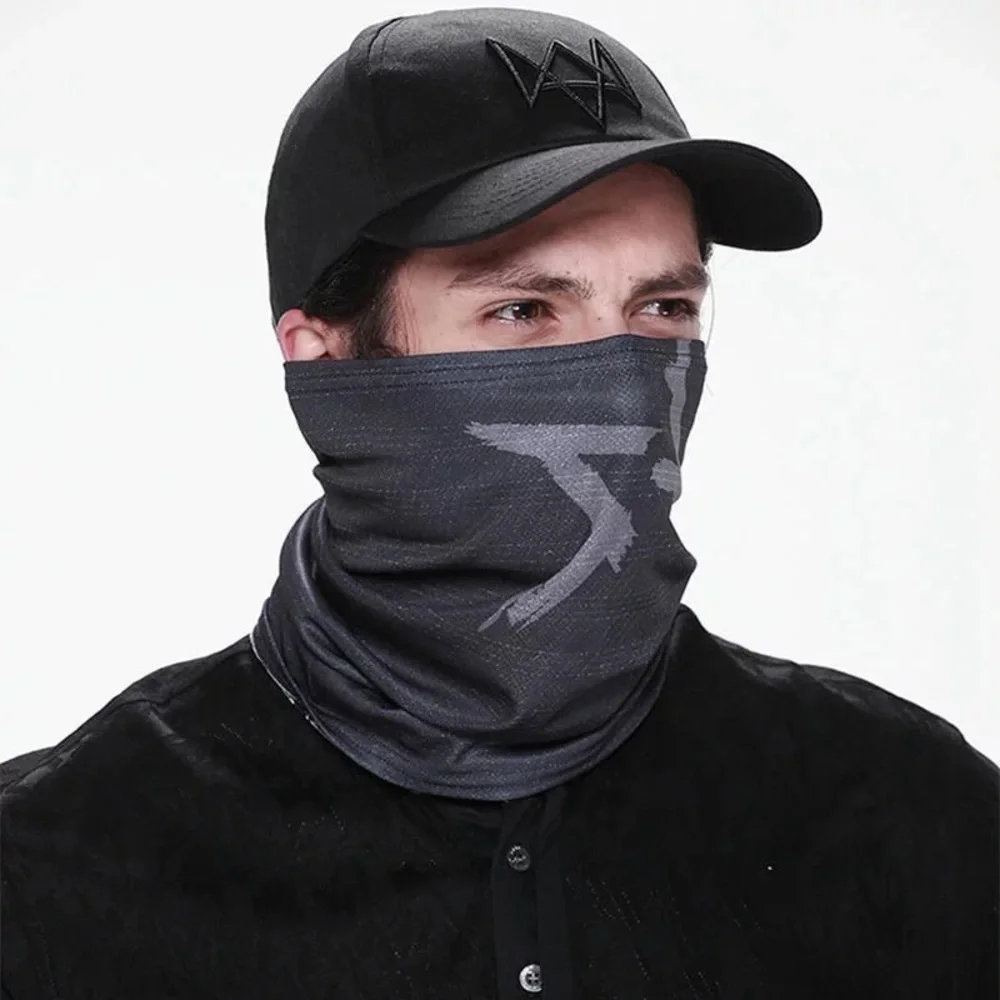 H.T. Gaiter Bandana Seamless Protector US Flag UPF
